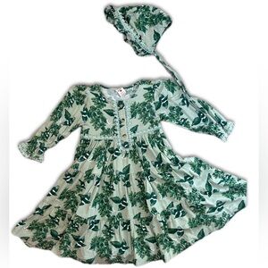 Kate Quinn long sleeve lace magpie floral prairie dress